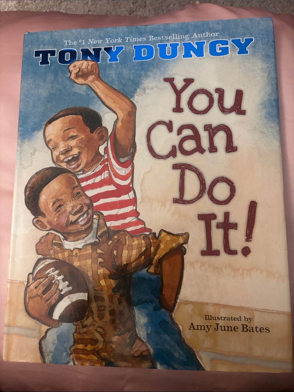 You Can Do It! - Kids Picture Book (Blue/Red)